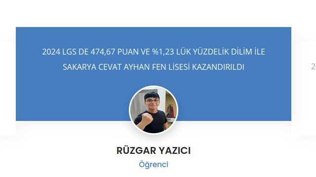 Başarı hikayesi 7
